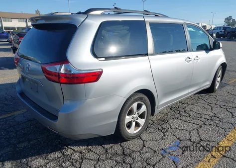 2017 Toyota Sienna Le 8 Passenger from USA, damaged, VIN 5TDKZ3DC3HS821719
